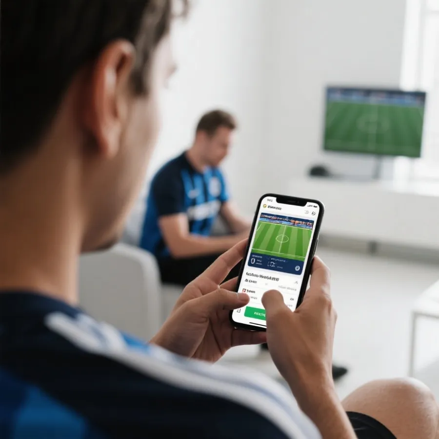 移动端查看体育赛事数据与资讯